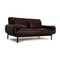 Plura Two-Seater Sofa in Dark Brown Leather by Rolf Benz 9