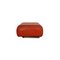 6900 Stool in Orange Leather by Rolf Benz 7