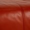 6900 Sofa in Fabric and Leather with Stool by Rolf Benz, Set of 2 5