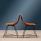 Italian Ariston Chairs in Plywood attributed to A. Bozzi for Saporiti, 1950s 5