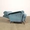 Vintage Italian Armchairs in Fabric and Metal, 1950s, Image 6