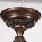 Lámpara de araña Art Déco de bronce, Imagen 9