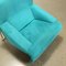 Vintage Italian Skipper Feeling Armchair in Alcantara, 1980s, Image 8