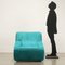 Vintage Italian Skipper Feeling Armchair in Alcantara, 1980s, Image 2