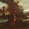 Artista di scuola dell'Italia settentrionale, Paesaggio con figure, 1700, Olio su tela, In cornice, Immagine 3