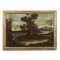 North Italian School Artist, Landscape with Figures, 1700s, Oil on Canvas, Framed, Image 1