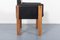 Leather Armchairs and Table from Bernini, Italy, 1980s, Set of 5, Image 13