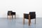 Leather Armchairs and Table from Bernini, Italy, 1980s, Set of 5, Image 9