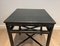 Tavolini in finto bambù laccato nero, anni '70, set di 2, Immagine 5