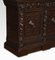 Renaissance Revival Carved Oak 2-Door Bookcase 6