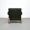 053 Capitol Complex Armchair in Teak and Green Leather by Pierre Jeanneret for Cassina 7