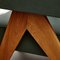 053 Capitol Complex Armlehnstuhl aus Teak & Grünem Leder von Pierre Jeanneret für Cassina 15
