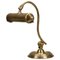 French Art Deco Adjustable Brass Desk Lamp, 1930s 1