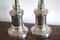 Large Silver Plated Table Lamps, Set of 2 7