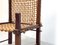 Chaise Vintage en Bois Marron 2