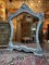 Carved and Distressed Rococo Style Mirror 1