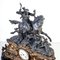 Pendulum Clock with Sculpture of Bronze Knight, Image 4