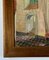 Martin Dobuin, Interior de iglesia de doble cara, óleo sobre lienzo, 1941, enmarcado, Imagen 6
