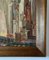 Martin Dobuin, Double-Sided Church Interior, Oil on Canvas, 1941, Framed 7