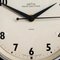 Petite Horloge d'Usine en Bakélite par Smiths English Clock Systems, 1940s 6