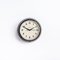 Petite Horloge d'Usine en Bakélite par Smiths English Clock Systems, 1940s 2