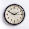 Kleine Fabrikuhr aus Bakelit von Smiths English Clock Systems, 1940er 4