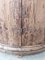 Italian Round Wooden Wabi Sabi Cabinet, 1890s, Image 6