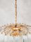 Vintage Glass Chandelier attributed to Venini, 1970s 4