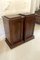 William IV Figured Mahogany Pedestal Cupboards, 1835, Set of 2 7