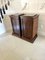 William IV Figured Mahogany Pedestal Cupboards, 1835, Set of 2 5