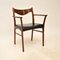 Vintage Danish Dining Chairs attributed to Arne Wahl Iversen, 1960s, Set of 8 5