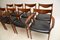 Vintage Danish Dining Chairs attributed to Arne Wahl Iversen, 1960s, Set of 8 4
