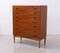 Danish Teak Chest of Drawers Tallboy by Arne Hovmand-Olsen for Mogens Kold, 1950s, Image 4