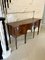 George III Mahogany Inlaid Serpentine Shaped Sideboard, 1800s 3