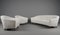 Curved White Bouclé Sofa in the style of Ico Parisi, Italy, 1960s, Image 10