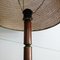 Mid-Century Lamp in Wood and Wicker, 1970s 4