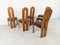 Vintage Brutalist Dining Chairs, 1960s, Set of 6 5