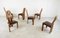 Vintage Brutalist Dining Chairs, 1960s, Set of 6 6