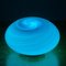 Classic Swirl Blue Murano Glass Ceiling Lamp, Ital,y 1970s, Image 4