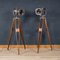 20th Century English Strand Electric Theatre Lamps, 1960s, Set of 2 2