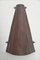 Large Mid-Century Spanish Curved Conical Copper Fireplace Fire Hood Canopy, 1960s 1