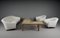 Tavolino da caffè grande Mid-Century moderno in quercia e onice, anni '60, Immagine 11