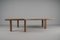 Large Mid-Century Modern Oak and Onyx Boomerang Coffee Table, 1960s, Image 8