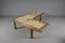 Tavolino da caffè grande Mid-Century moderno in quercia e onice, anni '60, Immagine 1