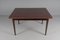 Scandinavian Rosewood Folding Dining Table, 1960s 1