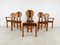 Brutalist Pine Dining Chairs, 1970s , Set of 6, Image 1