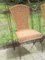 Sedie da giardino in vimini e ferro di Frederick Weinberg, anni '60, set di 4, Immagine 2