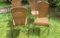 Rattan and Iron Garden Chairs by Frederick Weinberg, 1960s, Set of 4, Image 10