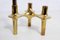 Modular Candleholders attributed to Fritz Nagel for BMF, Set of 3 9