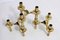 Modular Candleholders attributed to Fritz Nagel for BMF, Set of 3 7